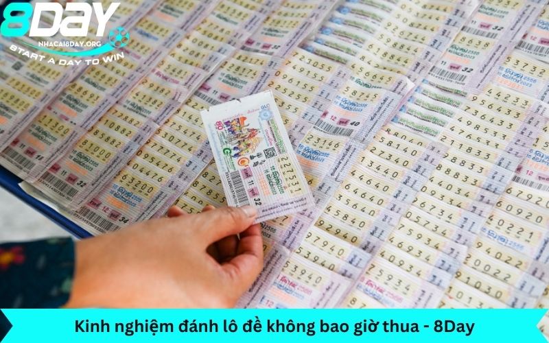 nhà cái 8Day chia sẻ kinh nghiệm chơi lô đề online